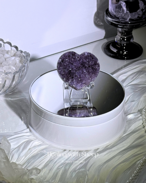 薰衣草心型紫晶鎮 Amethyst