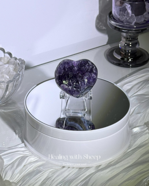 心型紫晶鎮 Amethyst